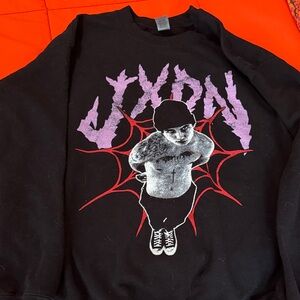 Black Graphic Sweatshirt JXDN